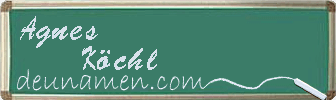 Agnes Köchl Visitenkarte